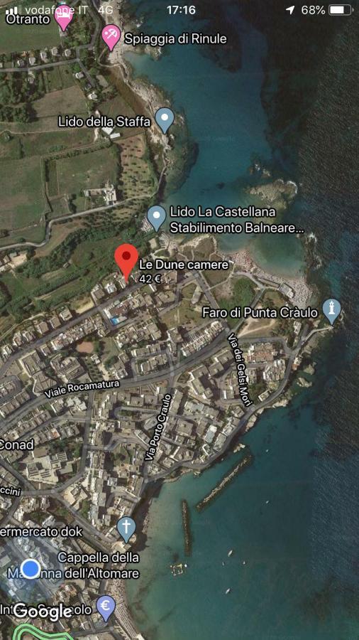 Le Dune Camere Otranto Eksteriør billede